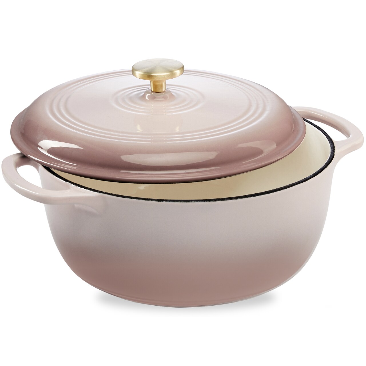 Best Choice Products 6 Quart Enamel Cast-Iron Dutch Oven, Heavy-Duty Cookware w/ Dual Handles, Lid